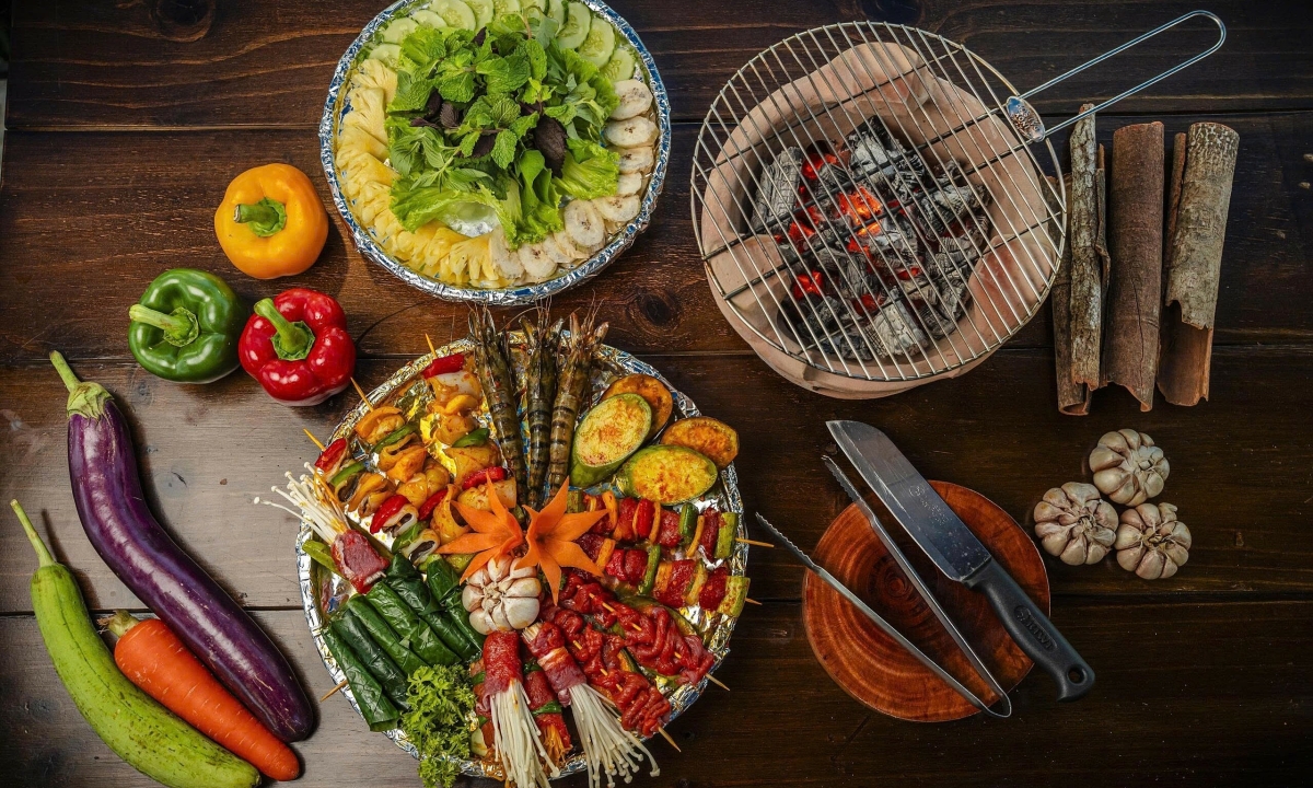 Thưởng thức bò nguyên tảng tại Bò Tơ 68